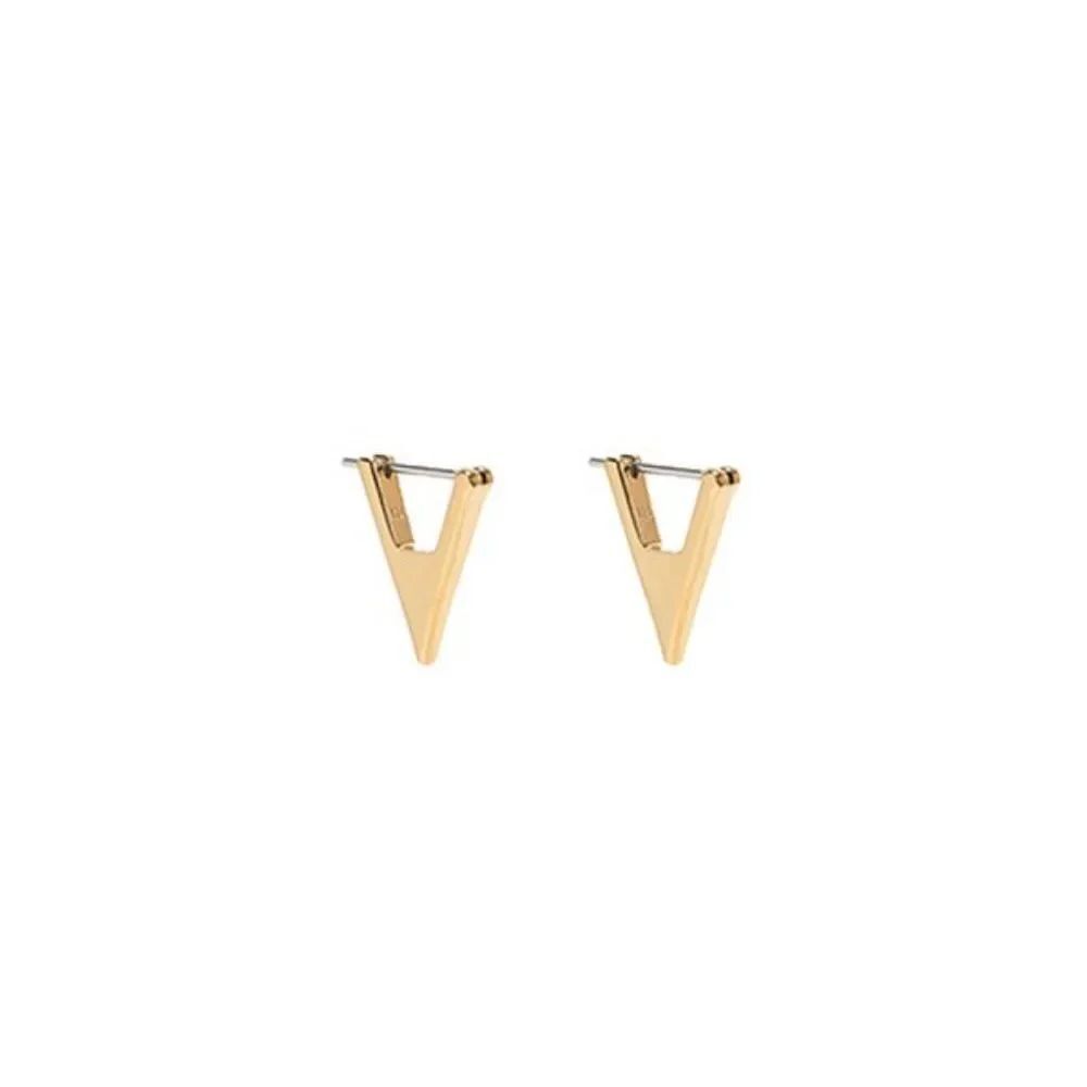 India Hicks Gold Fin Earrings - New